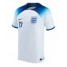 Herren Fußballbekleidung England Bukayo Saka #17 Heimtrikot WM 2022 Kurzarm